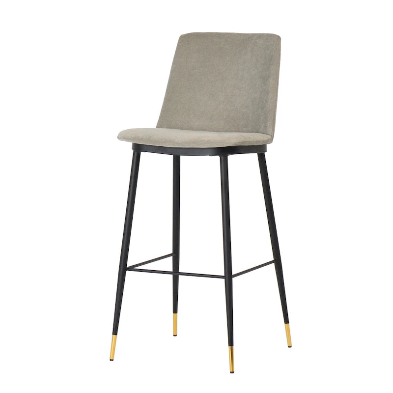 Evora Velvet Counter Stool (Set of 2)