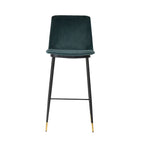 Evora Velvet Counter Stool (Set of 2)