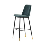 Evora Velvet Counter Stool (Set of 2)