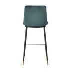 Evora Velvet Counter Stool (Set of 2)