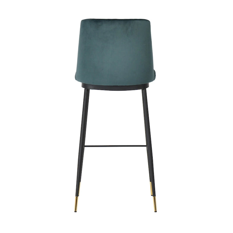 Evora Velvet Counter Stool (Set of 2)