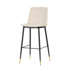 Evora Velvet Counter Stool (Set of 2)