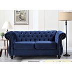 Antoinette Chesterfield 2-Piece Set- Sofa & Loveseat