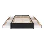 Prepac Queen Select 4-post Platform Bed with Optional Drawers