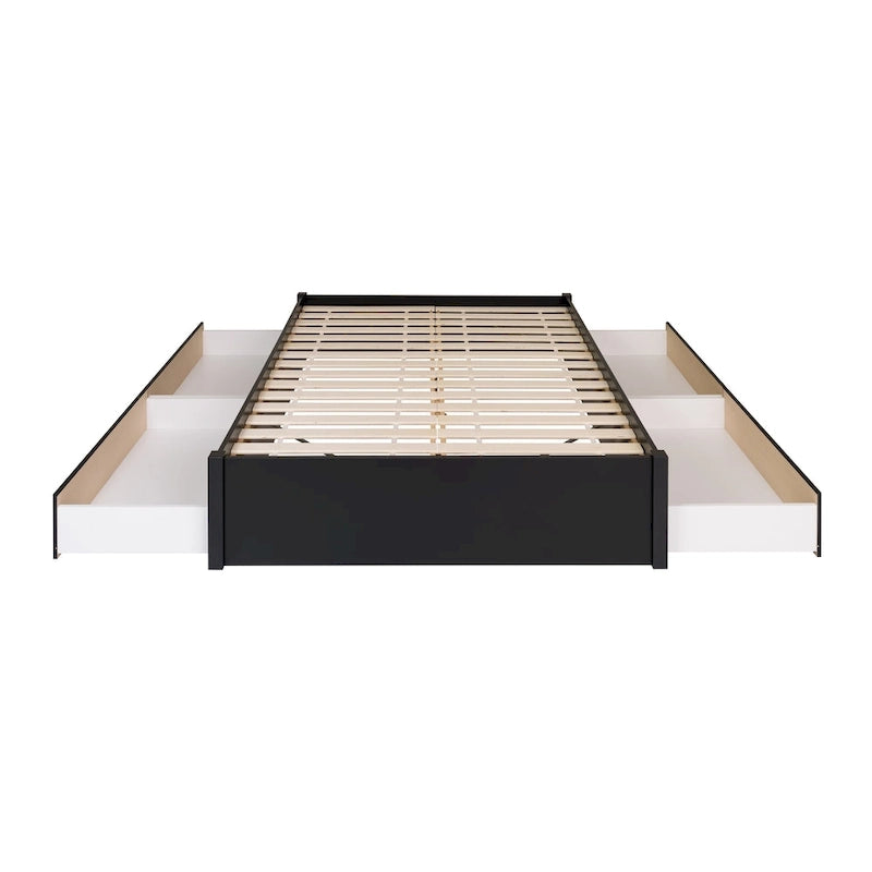 Prepac Queen Select 4-post Platform Bed with Optional Drawers