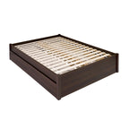Prepac Queen Select 4-post Platform Bed with Optional Drawers