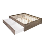 Prepac Queen Select 4-post Platform Bed with Optional Drawers