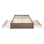 Prepac Queen Select 4-post Platform Bed with Optional Drawers