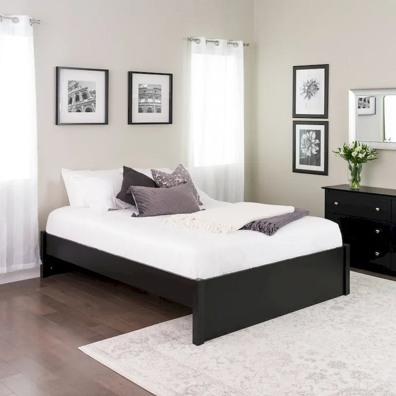 Prepac Queen Select 4-post Platform Bed with Optional Drawers