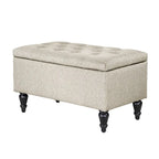Maypex 29 in. Upholstered Storage Bench