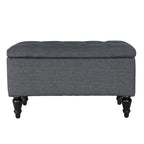 Maypex 29 in. Upholstered Storage Bench