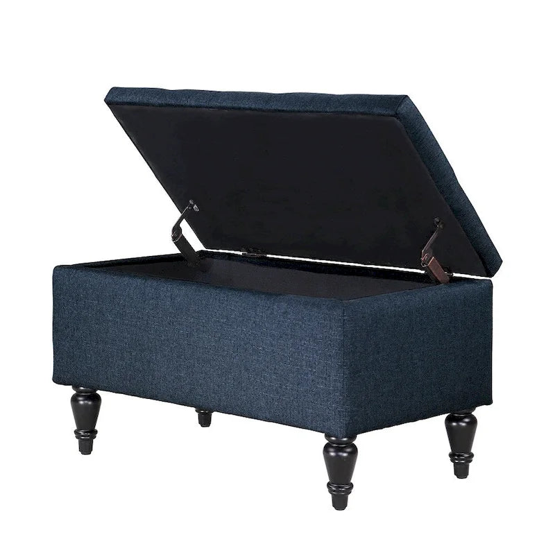 Maypex 29 in. Upholstered Storage Bench
