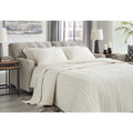 Signature Design by Ashley Mahoney Beige Full Sofa Sleeper - 75W x 38D x 37H