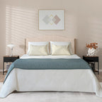 Costway 2 PCS 2-tier Nightstand Bedside End Sofa Table with Drawer - 16 x 16 x 21 (L x W x H)