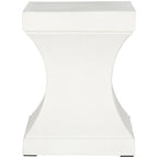 SAFAVIEH Selvaggia Concrete Indoor/ Outdoor Accent Table - 13.7x13.7x17.7 - 14Wx14Dx18H