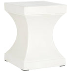 SAFAVIEH Selvaggia Concrete Indoor/ Outdoor Accent Table - 13.7x13.7x17.7 - 14Wx14Dx18H