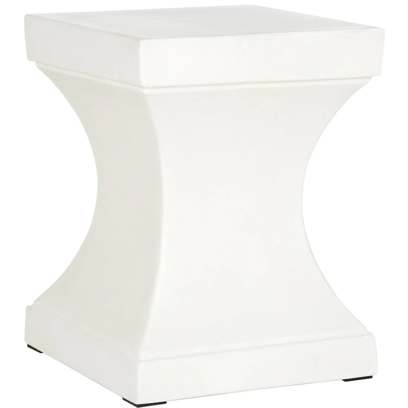 SAFAVIEH Selvaggia Concrete Indoor/ Outdoor Accent Table - 13.7x13.7x17.7 - 14Wx14Dx18H