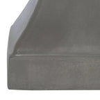 SAFAVIEH Selvaggia Concrete Indoor/ Outdoor Accent Table - 13.7x13.7x17.7 - 14Wx14Dx18H