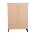 Modern 18-in Single-Drawer Wood Nightstand with Metal Hand Held and Open Rack