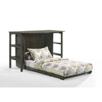 Siesta Desk Murphy Bed with Gel Memory Foam Mattress