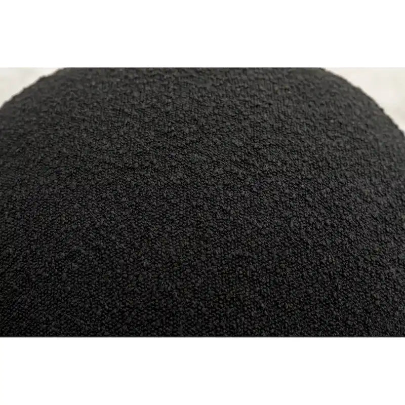 Soft Velvet Round Ottoman Footrest Stool