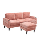 HOMEFUN storage sofa /Living room sofa cozy sectional sofa