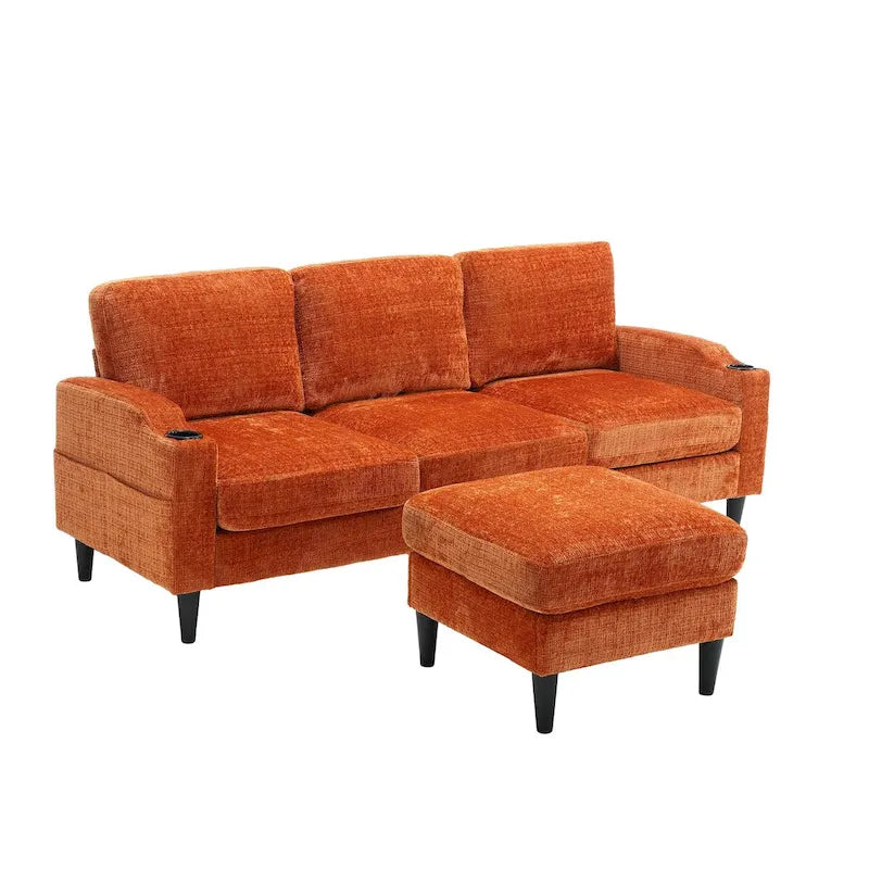 HOMEFUN storage sofa /Living room sofa cozy sectional sofa
