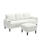 HOMEFUN storage sofa /Living room sofa cozy sectional sofa