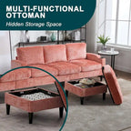 HOMEFUN storage sofa /Living room sofa cozy sectional sofa