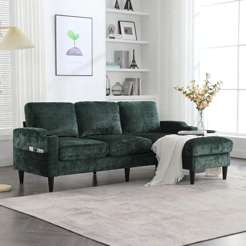 HOMEFUN storage sofa /Living room sofa cozy sectional sofa