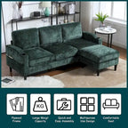 HOMEFUN storage sofa /Living room sofa cozy sectional sofa