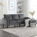 HOMEFUN storage sofa /Living room sofa cozy sectional sofa