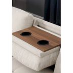 Alger 98 Wide Left Hand Facing Sofa & Chaise with Ottoman