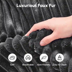 HOOOWOOO Modular Couch Plush Corduroy Sectional Sofa with Pillows