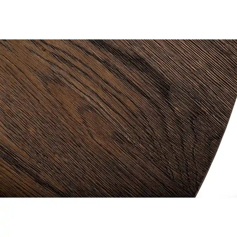 Modrest Renzo Modern Oak & Concrete Console Table