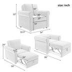 Convertible Sleeper Chair Bed
