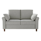 Polyester 3-Seat and 2-Seat Sofa with Cushions