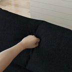 L-Shaped Chenille Sectional Sofa Modern Modular Cushion Back Couch Sofa With 6 Pillows for Living Room