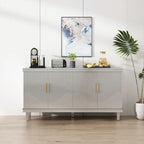Large 4-Door Cabinet for Living Room, Kitchen, Bedroom, Hallway