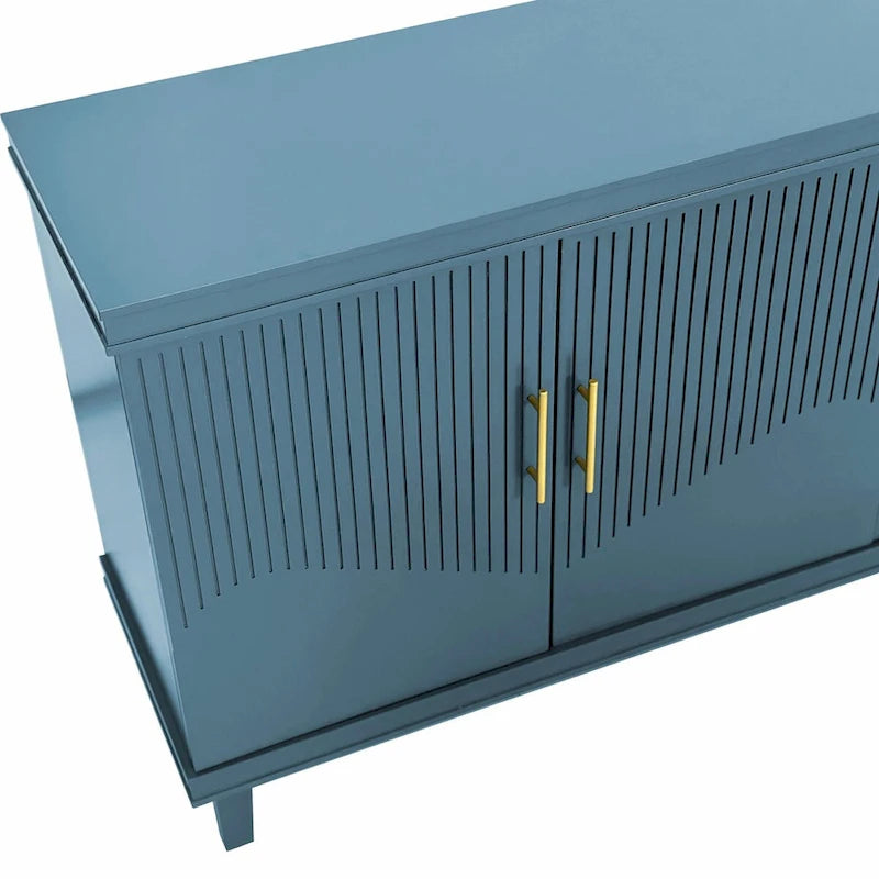 Large 4-Door Cabinet for Living Room, Kitchen, Bedroom, Hallway