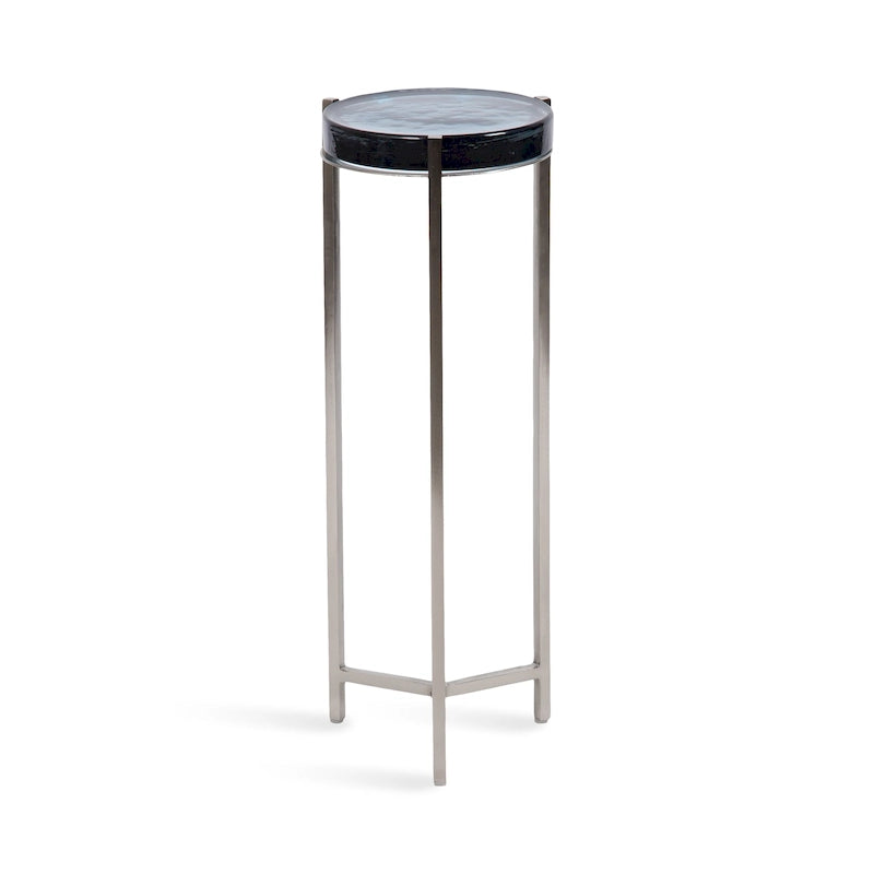 Kate and Laurel Aguilar Glam Drink Table - 9x9x23