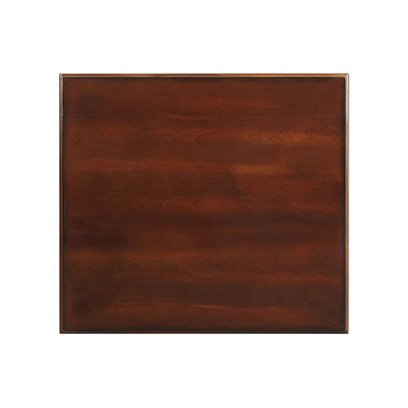 HomeRoots 24 Walnut Manufactured Wood Rectangular End Table With Drawer And Shelf - 22