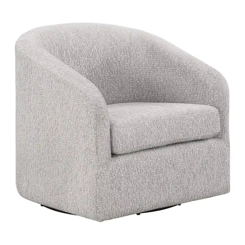 Parker Swivel Tub Chair in Sterling