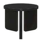 Harrison Black Round End Table