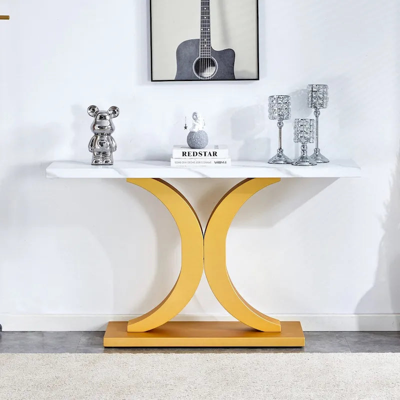 Modern minimalist style console table