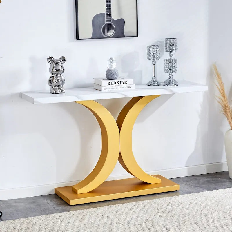 Modern minimalist style console table