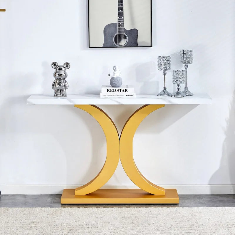 Modern minimalist style console table