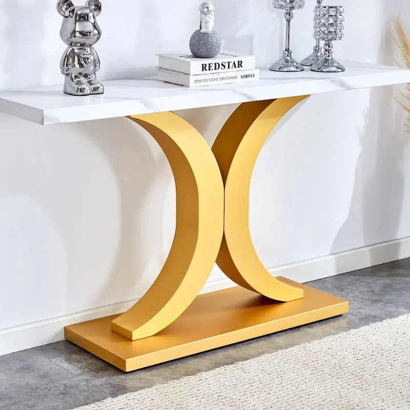 Modern minimalist style console table