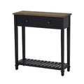 Kinbor Console Table with 2 Drawers, Sofa Table with Storage Shelf for Entryway, Hallways Furniture