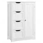 Wooden Bathroom Floor Cabinet - 13D x 22W x 32H